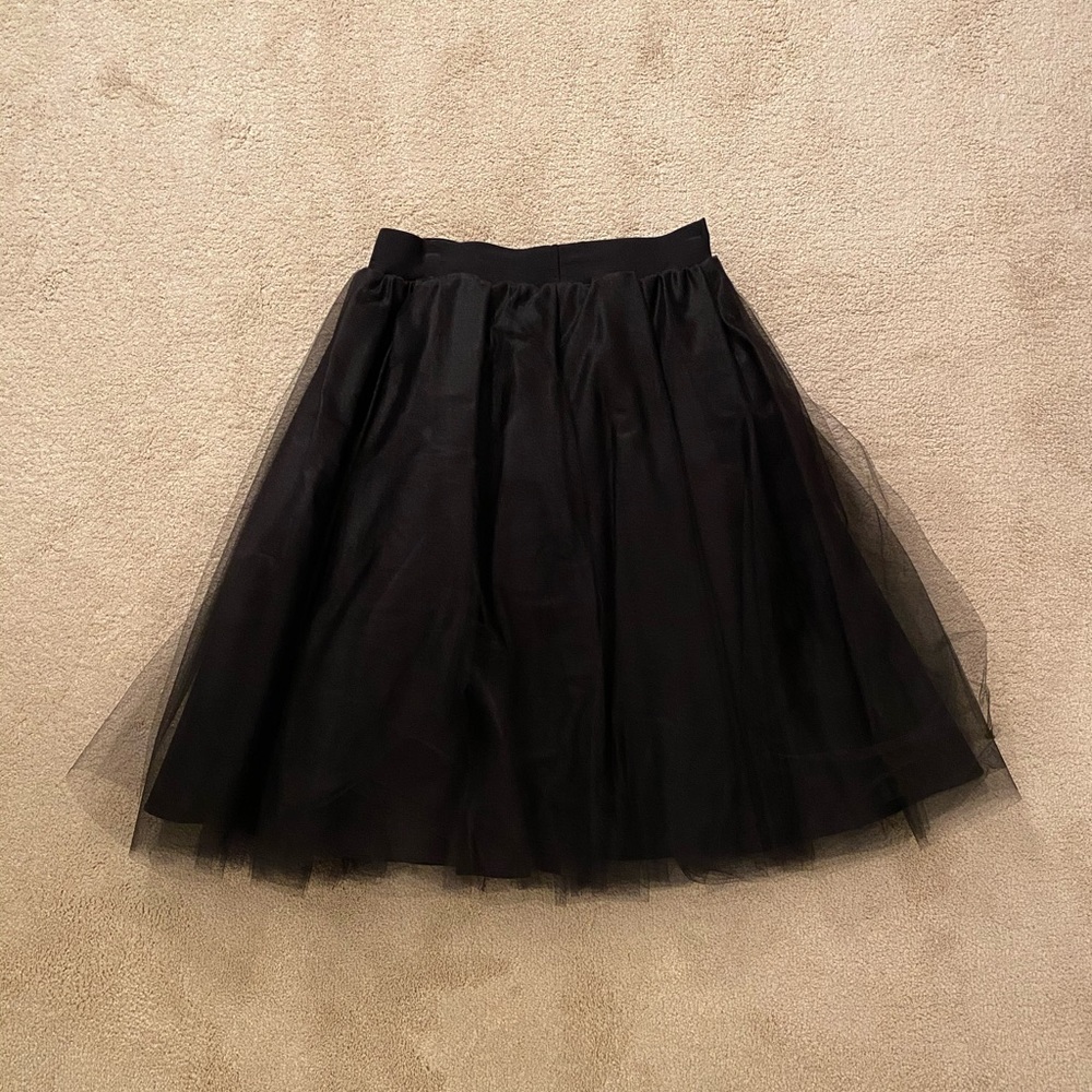 Black Tulle Skirt size Large